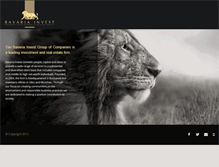 Tablet Screenshot of bavariainvest.com